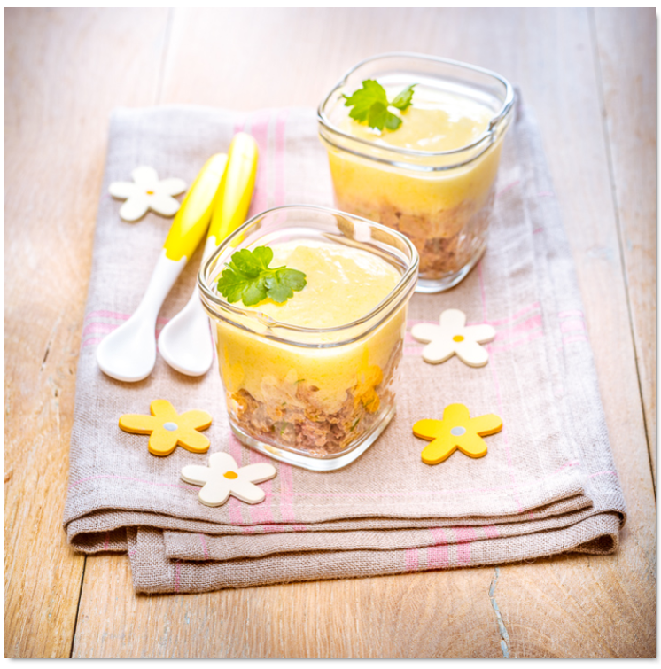 Hachis parmentier para bebé