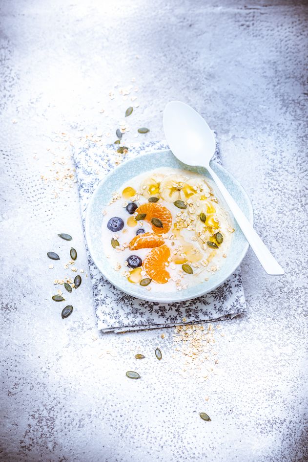 Porridge de mandarina