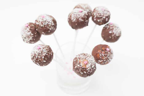 Cake pop al cocco