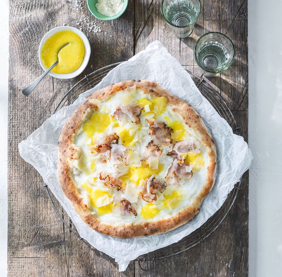 Pizza Carbonara
