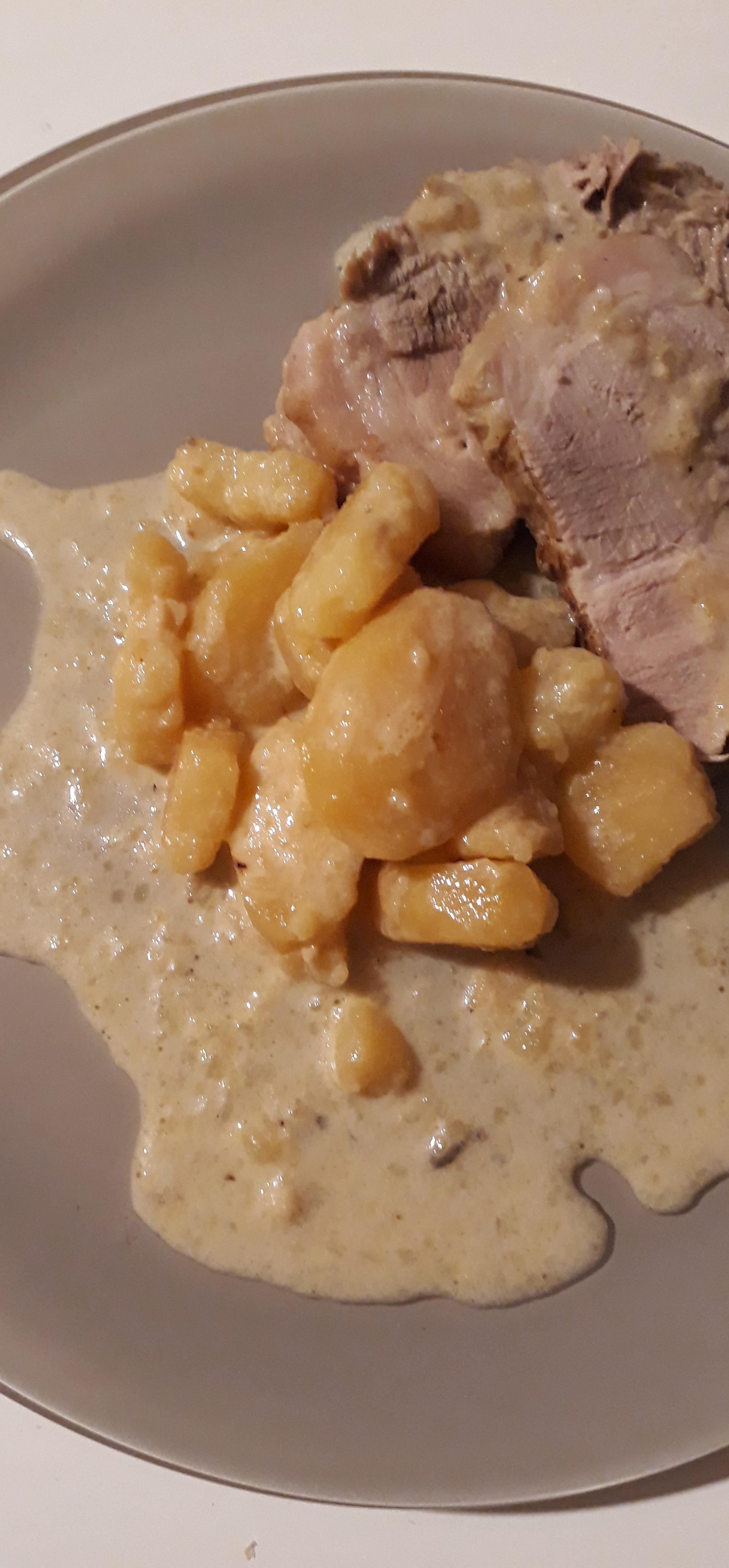 Rôti De Porc Cookeo Fond De Veau Pomme De Terre Rôti de porc - Recette Cookeo | Moulinex