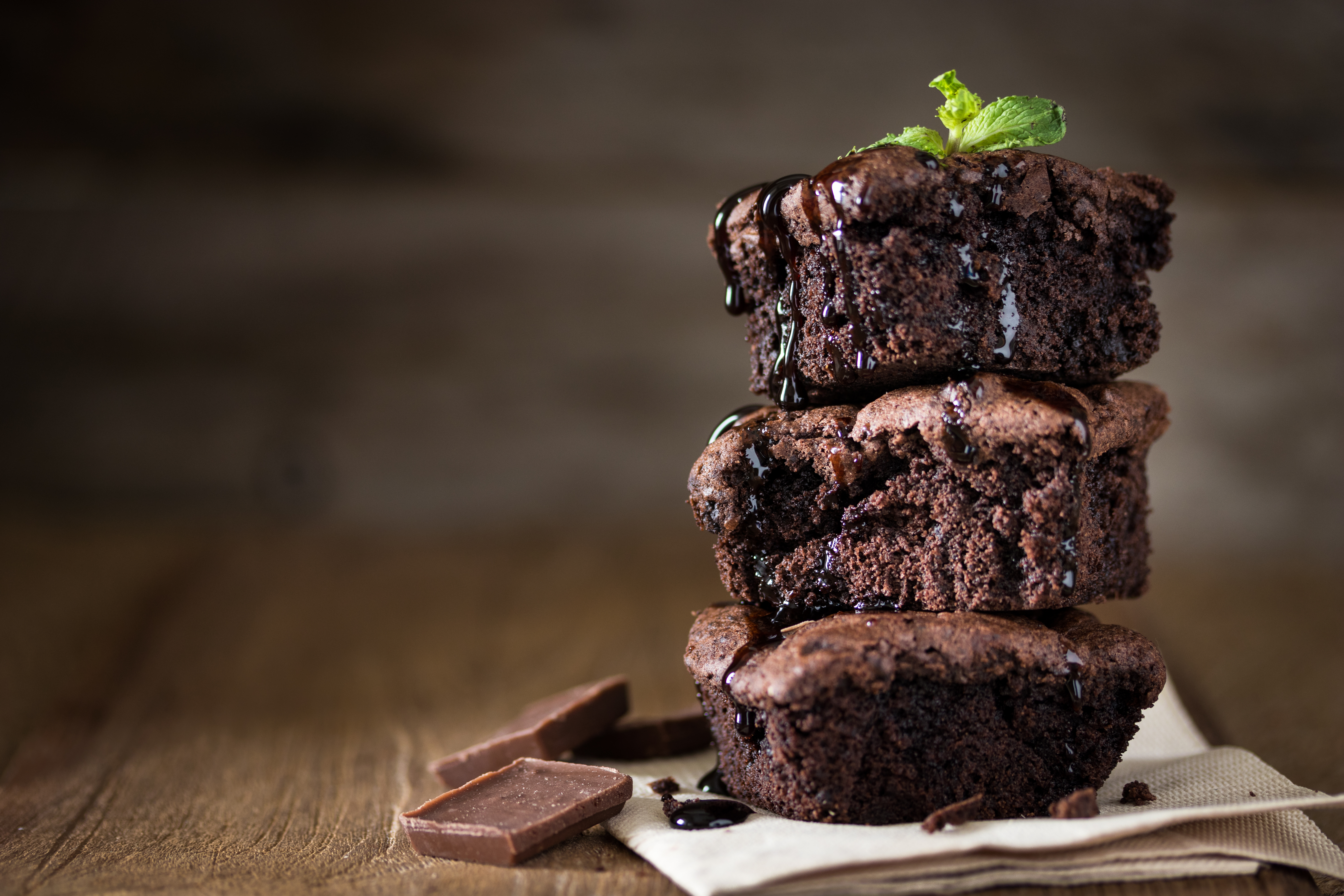 Brownies de cocoa