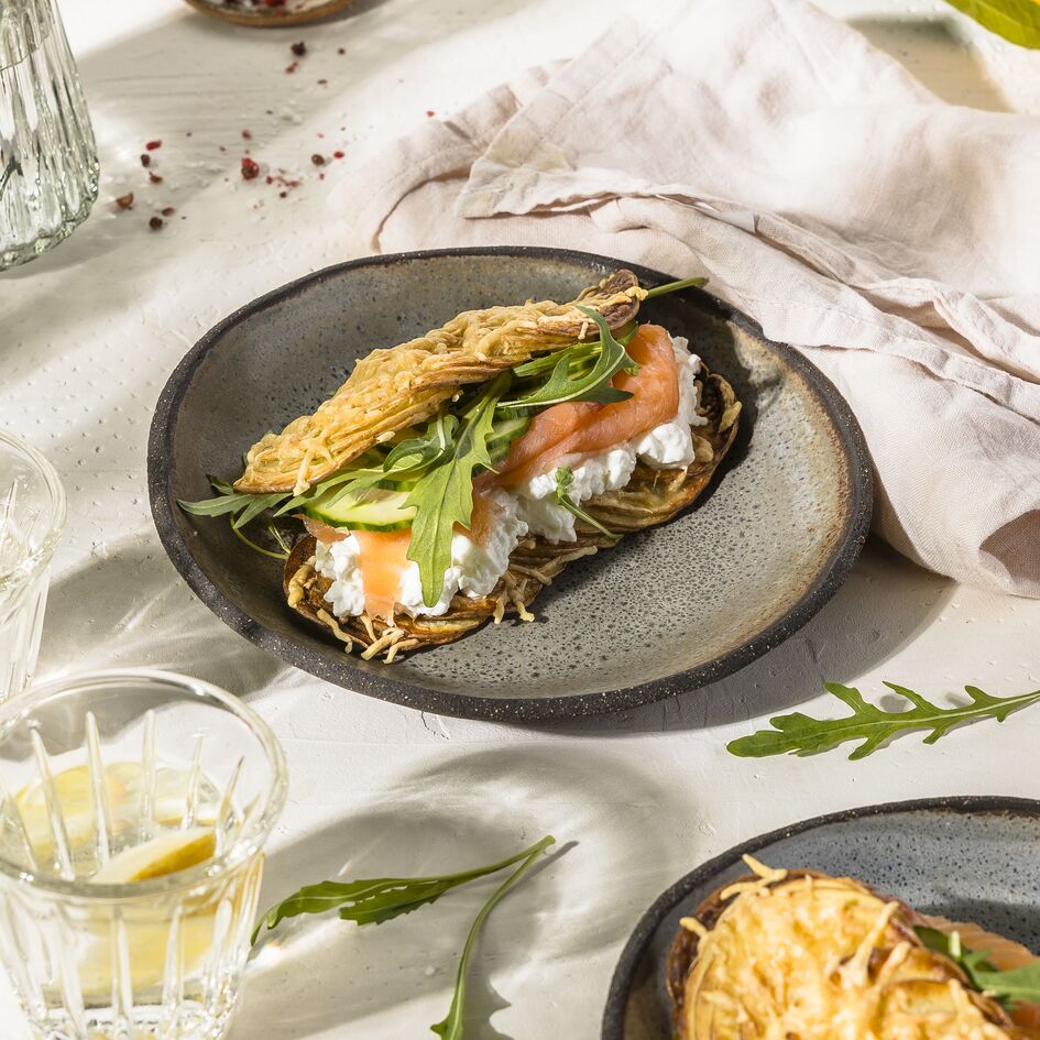 Bocadillos de patata sin pan