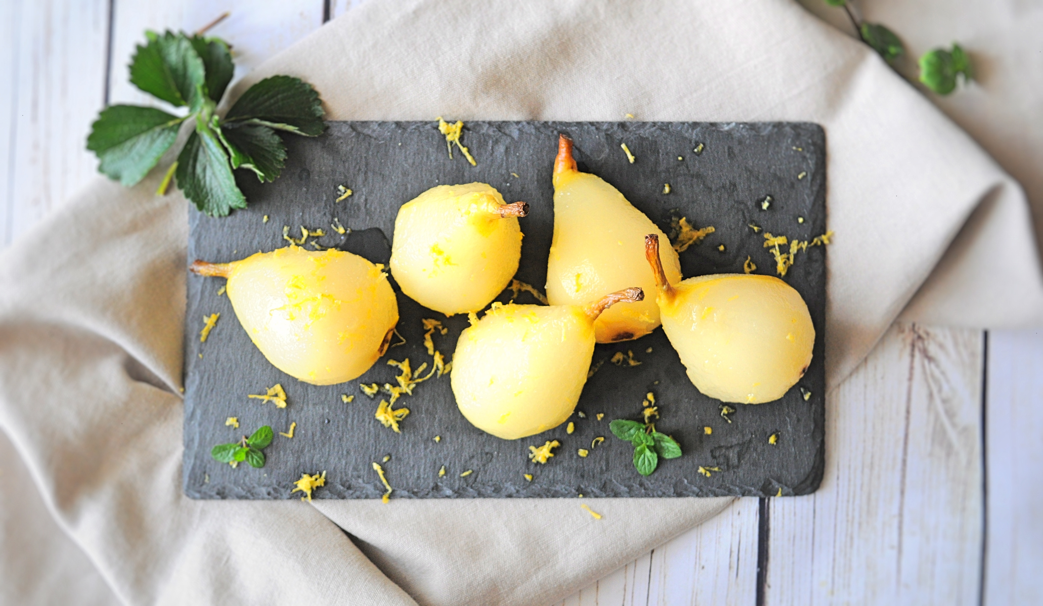 Pere al limone