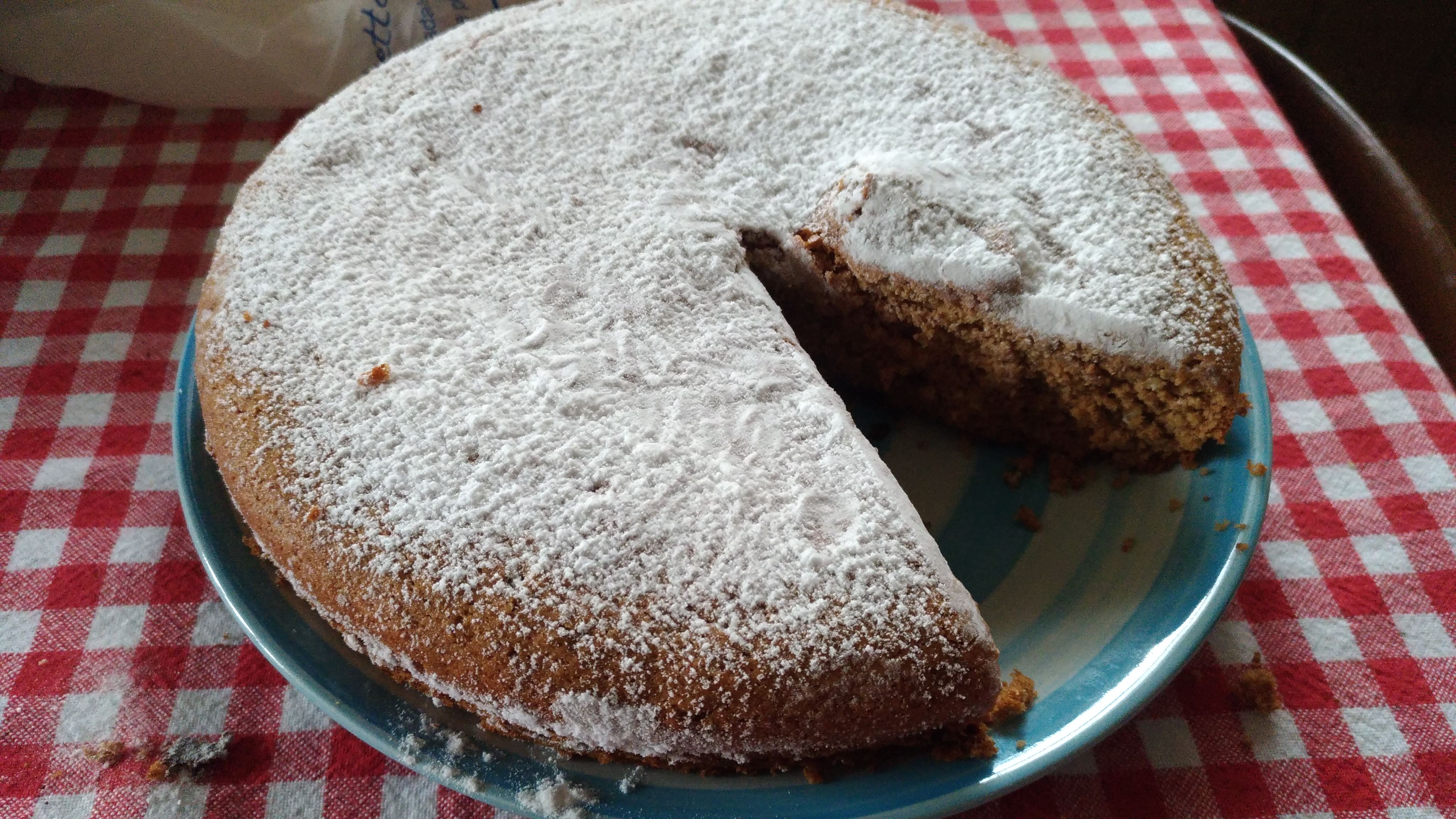 Torta allo zenzero e cannella (proteica)