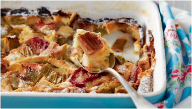 Clafoutis al rabarbaro
