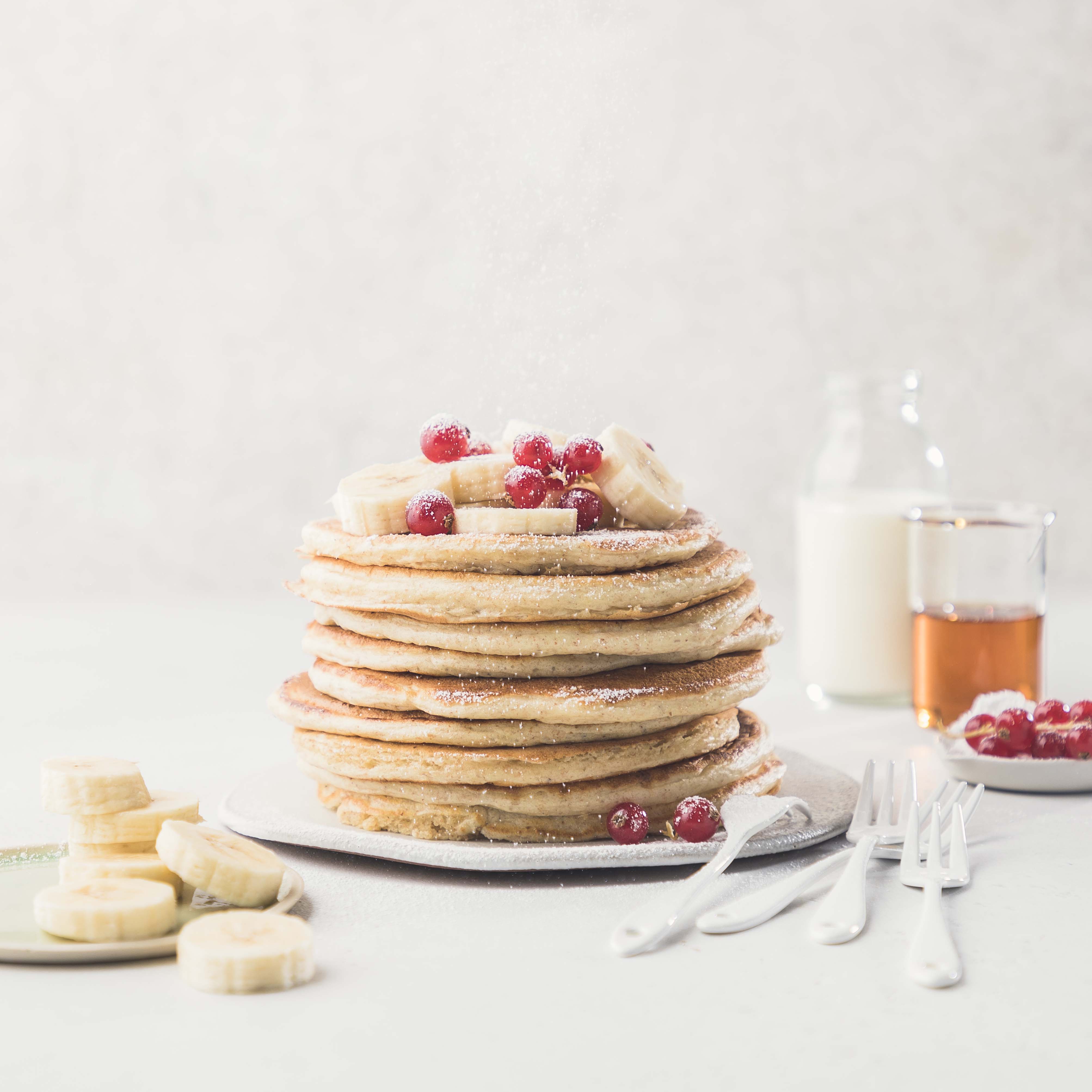 Pancakes alla banana