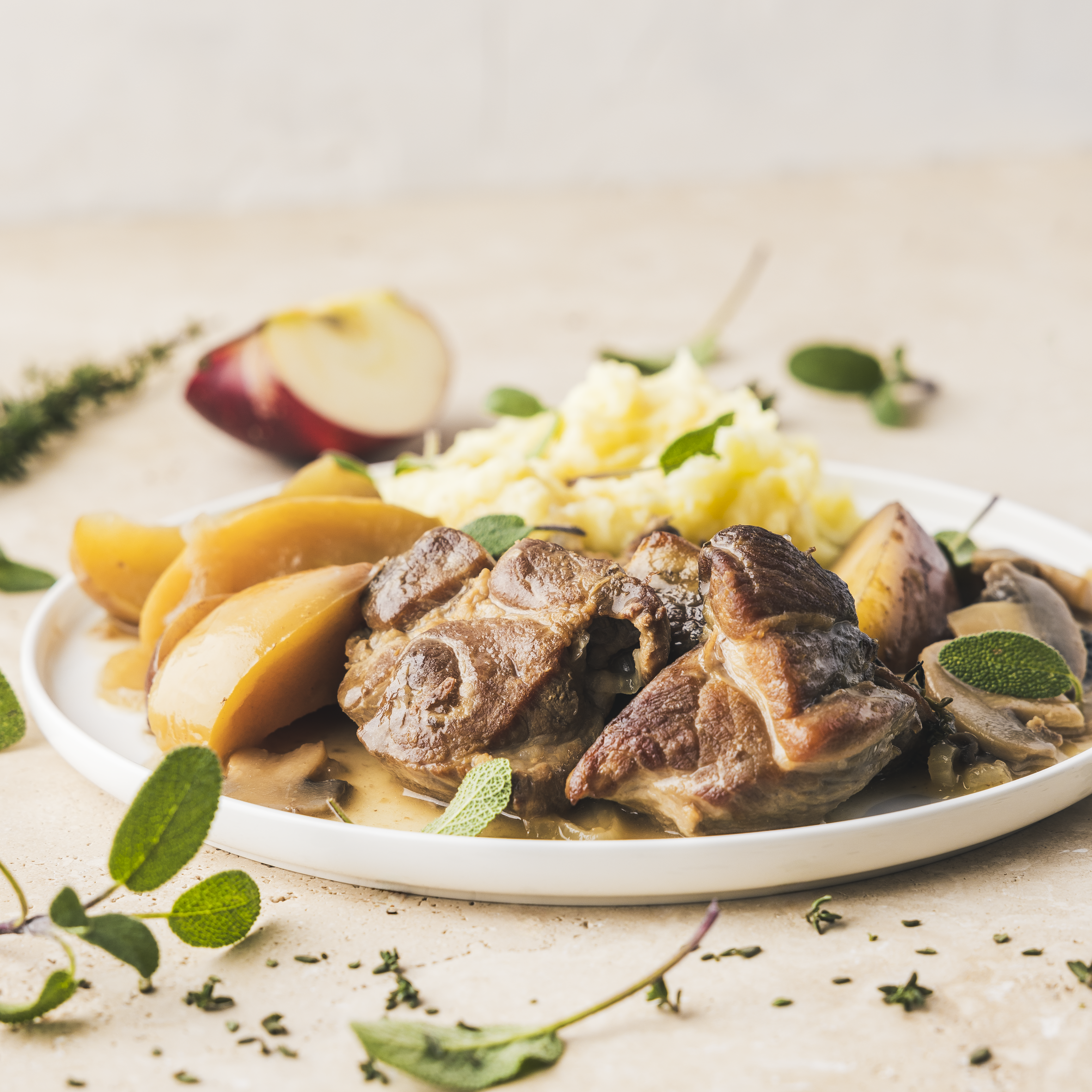 Sauté di maiale al sidro