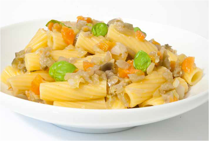 Maccheroni al ragù di verdure