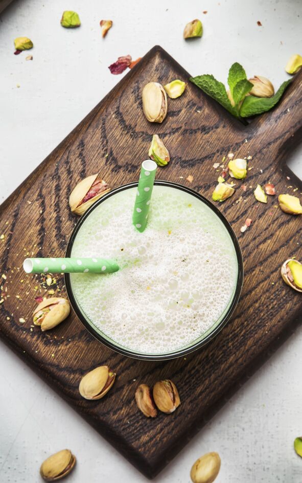 Latte di pistacchio