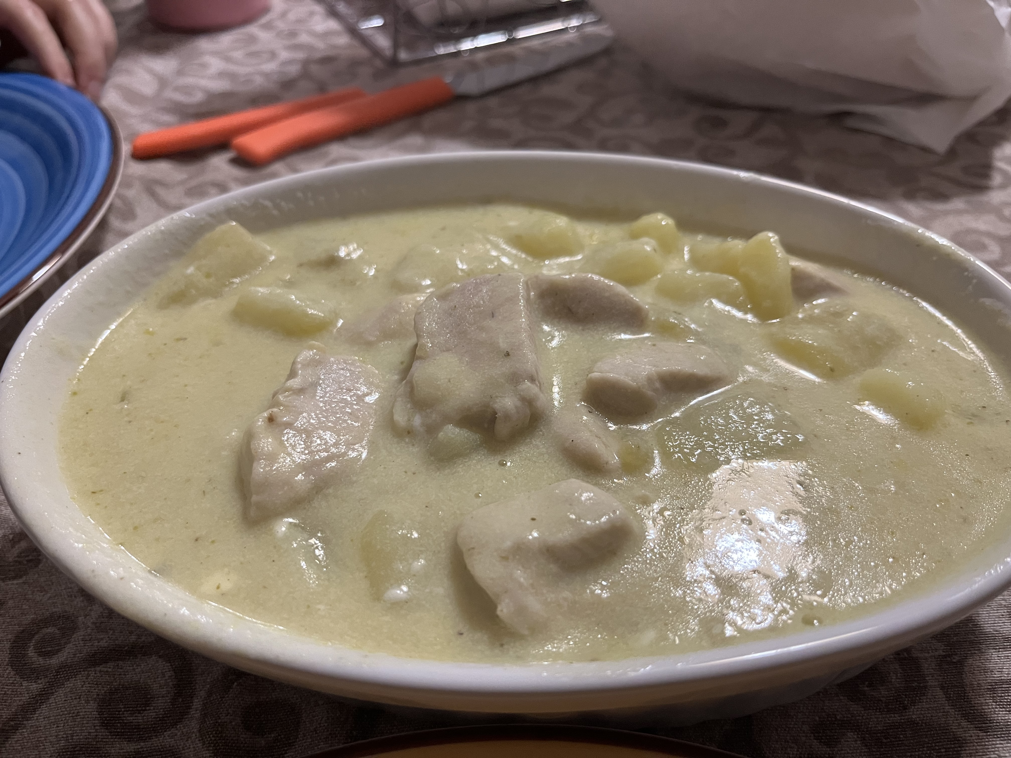 Spezzatino di pollo con patate