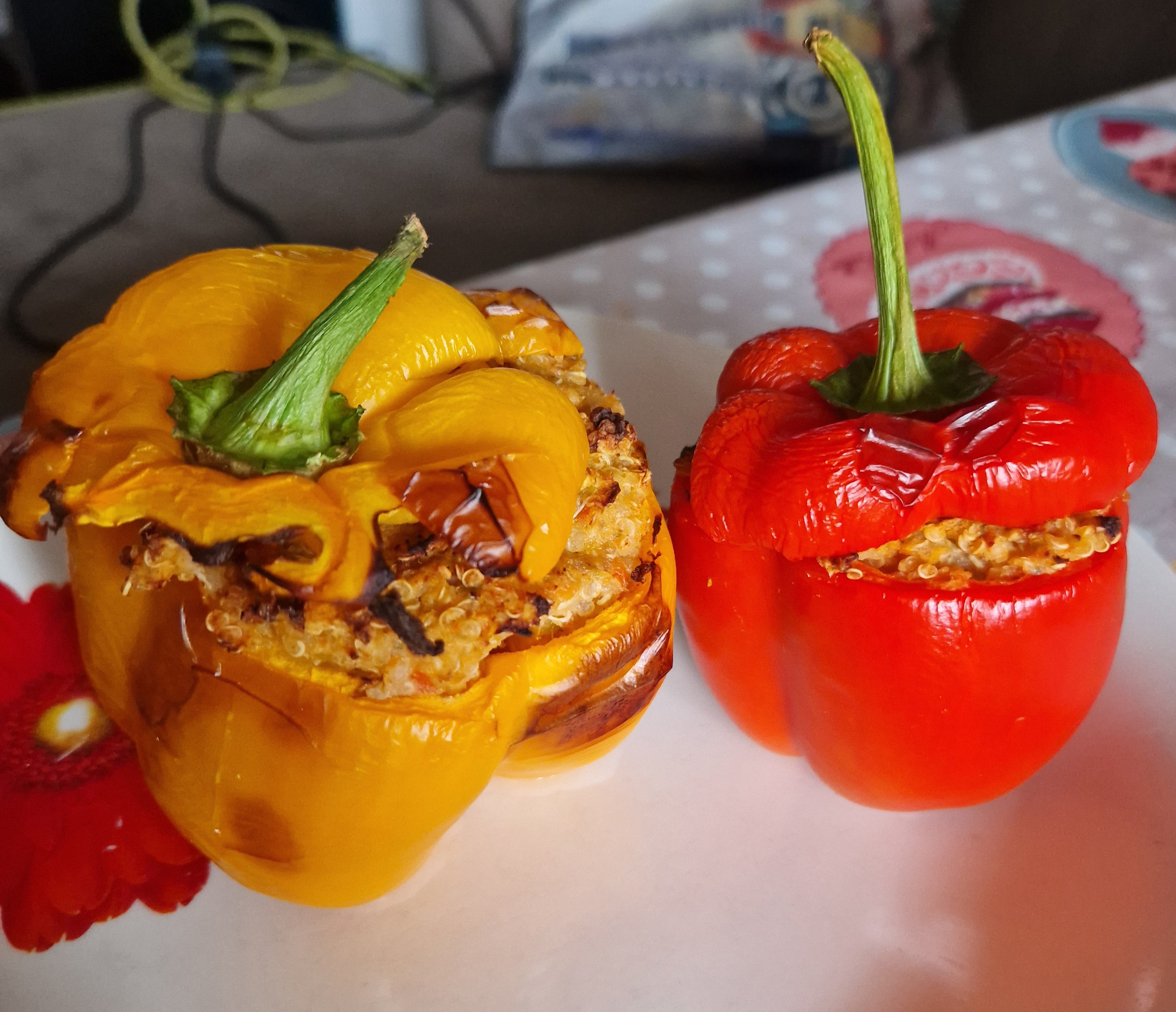 Peperoni ripieni di quinta light