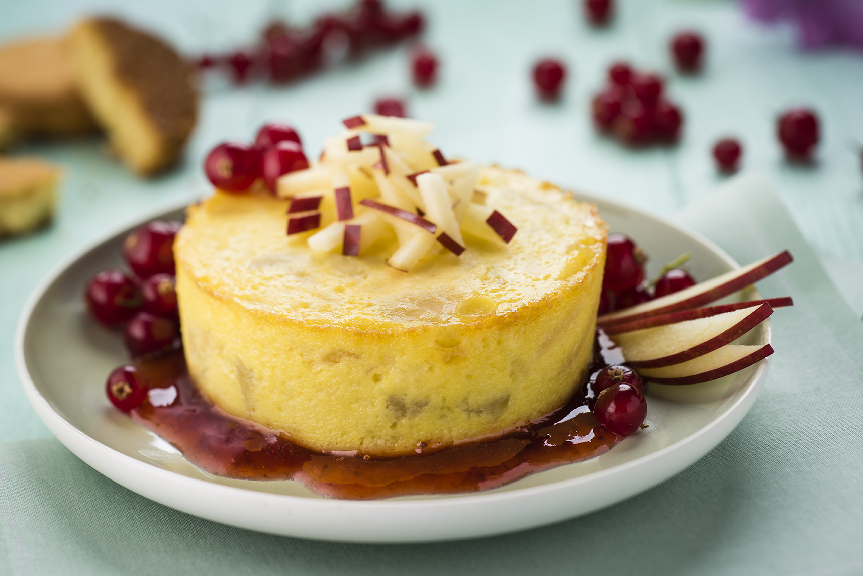 Crema de compota de manzana