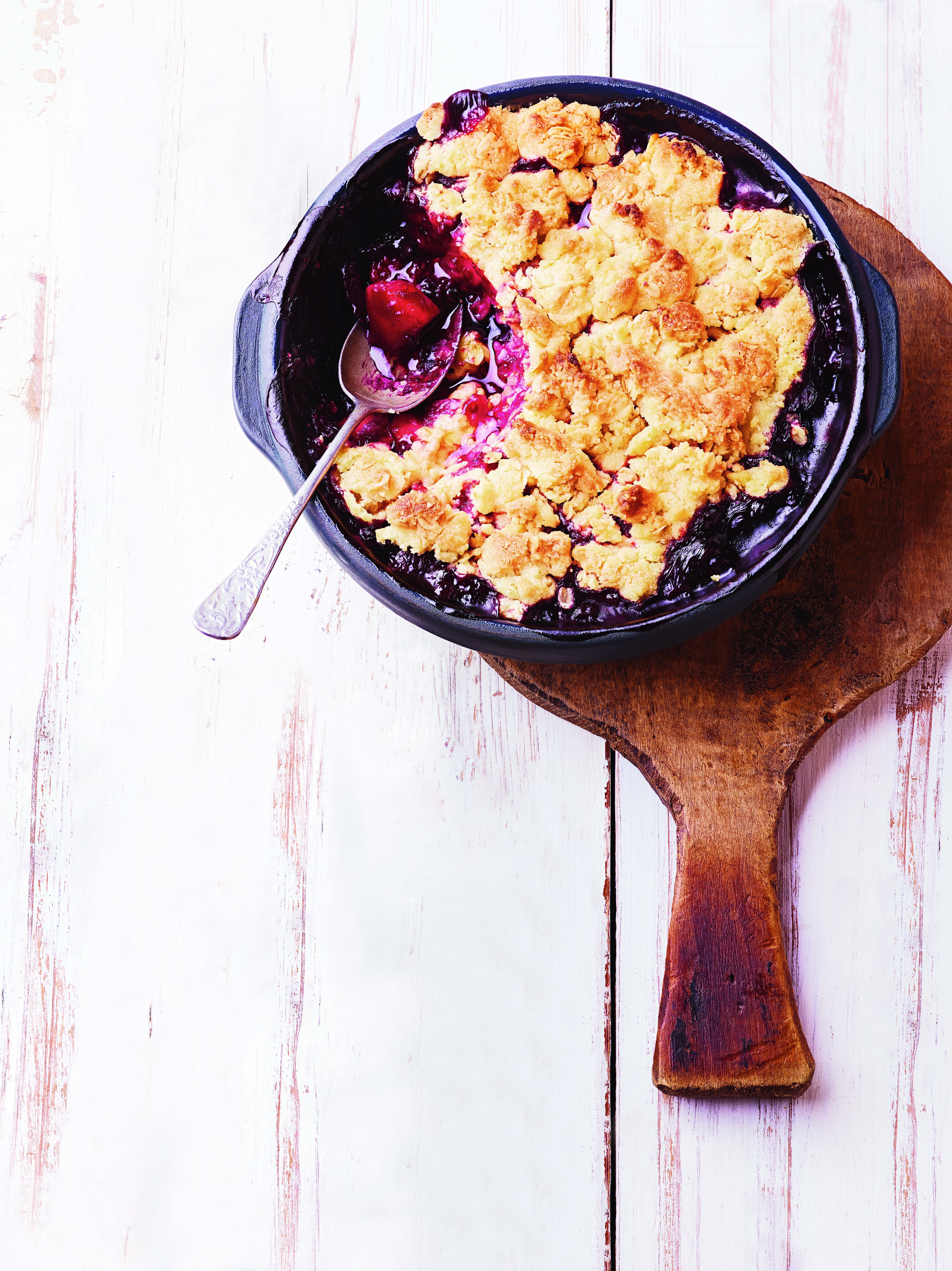 Crumble ai frutti rossi