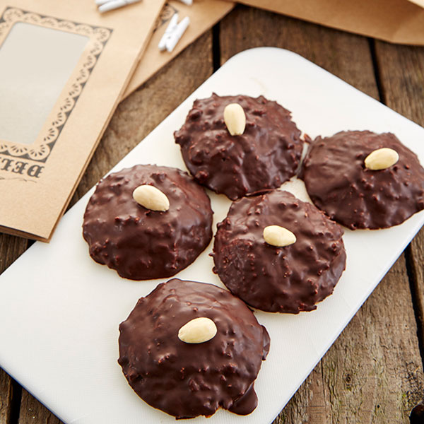 Schoko-Lebkuchen mit Orangenlikör