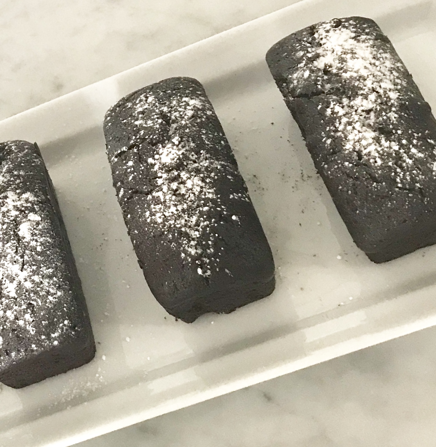 Lingotti di cioccolato all'aroma di arancia