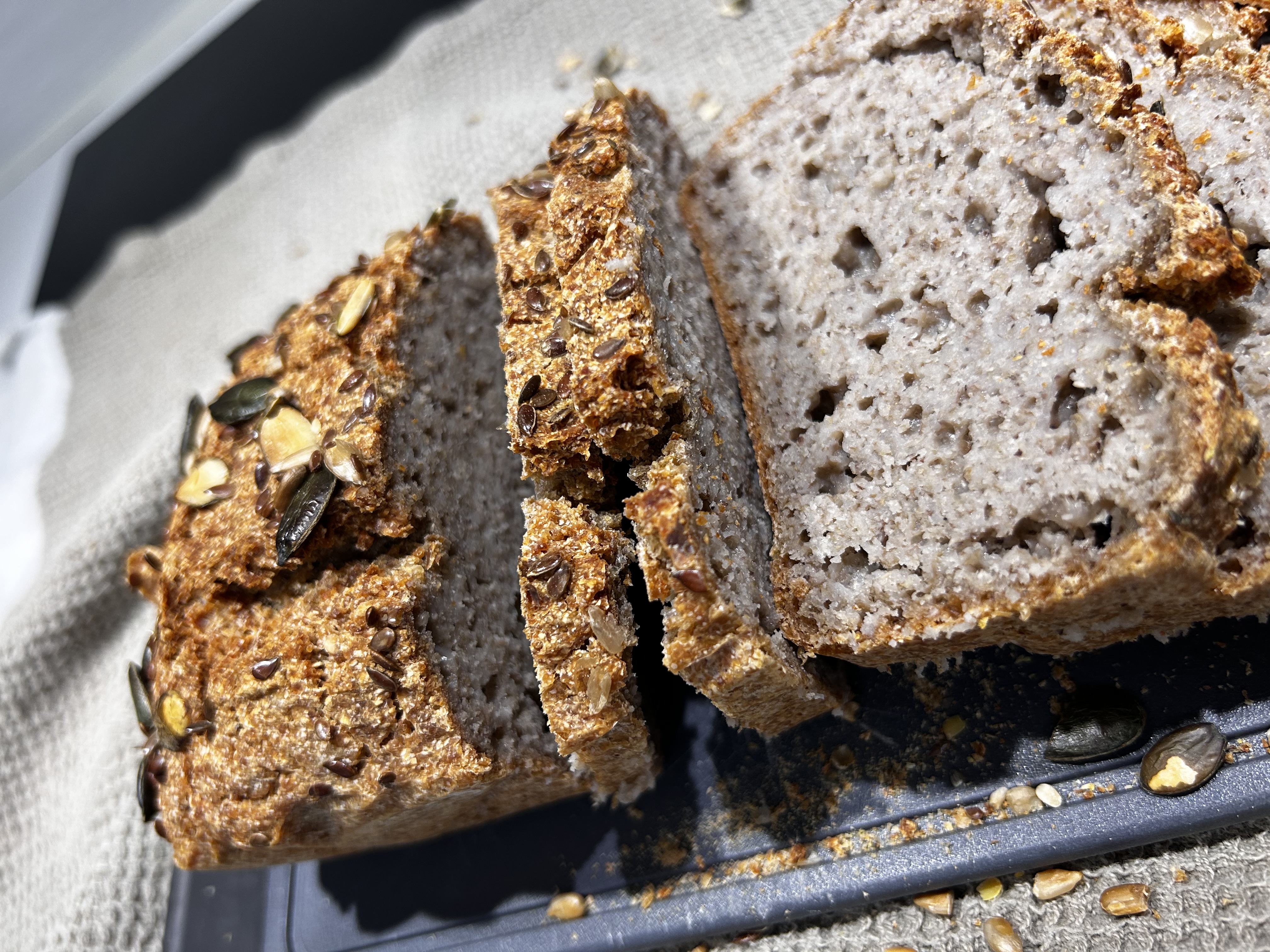 Pane di grano saraceno fermentato