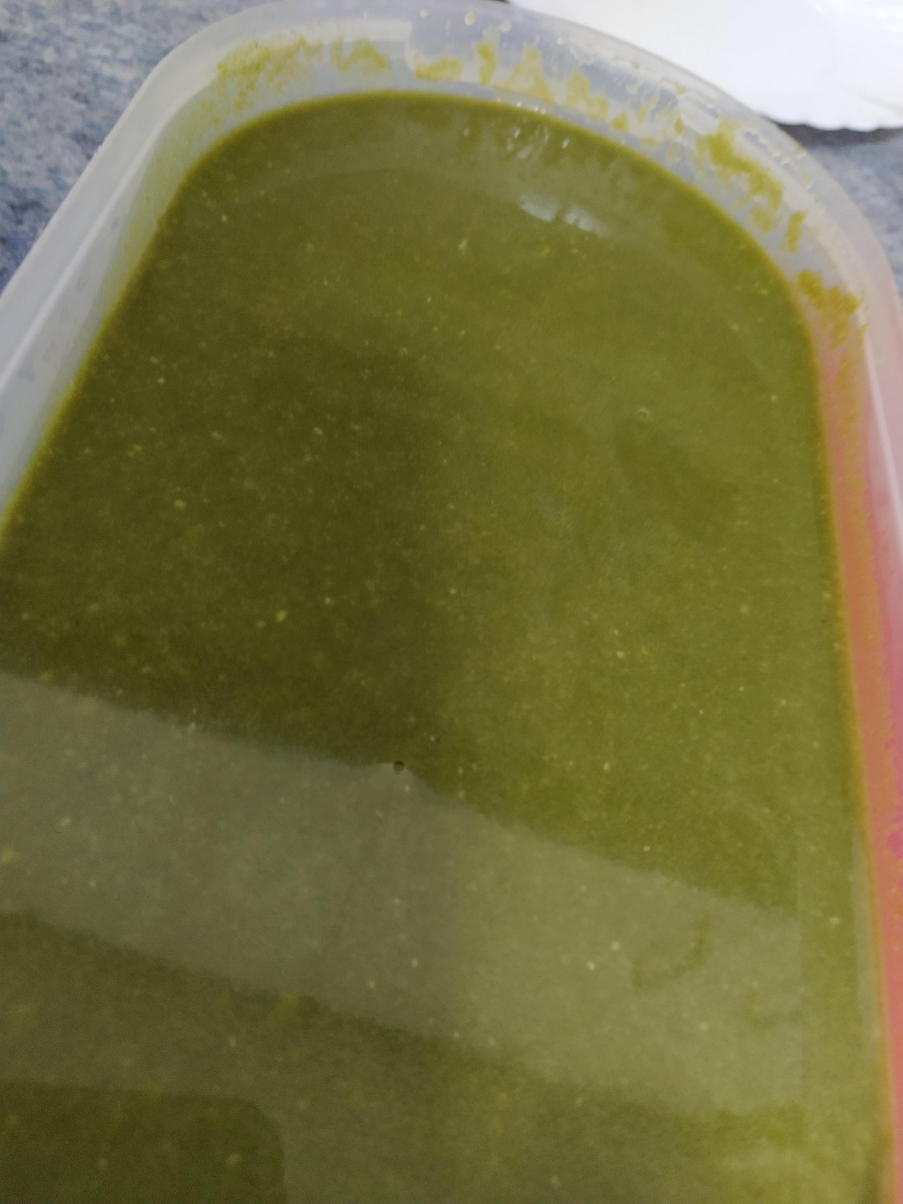 Crema de espinacas