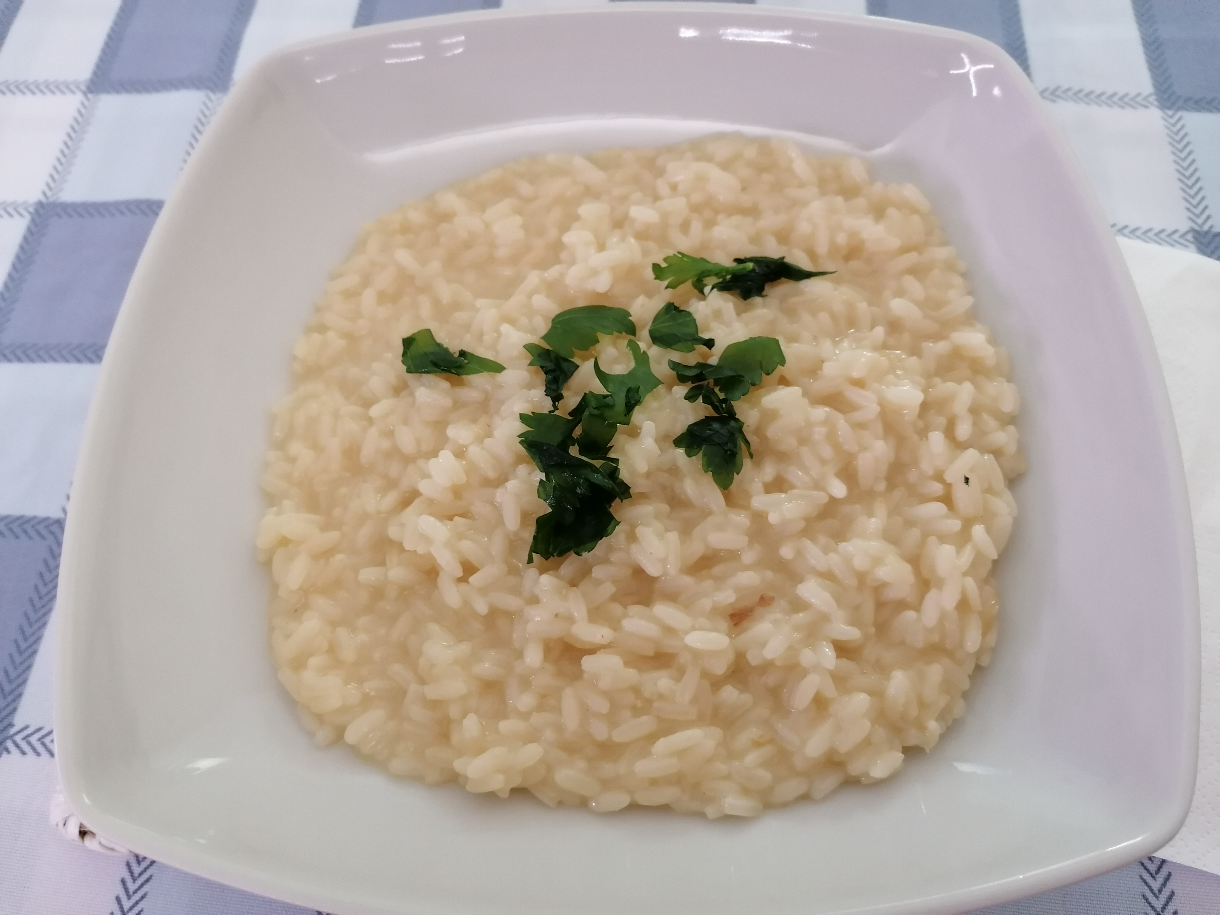 Risotto al limone